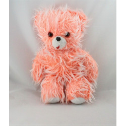 Ancienne peluche ours orange CHAMTI PAMPERS