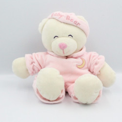 Doudou ours Baby Bear rose...