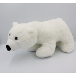 Peluche ours polaire blanc Logoprom CA CREDIT AGRICOLE