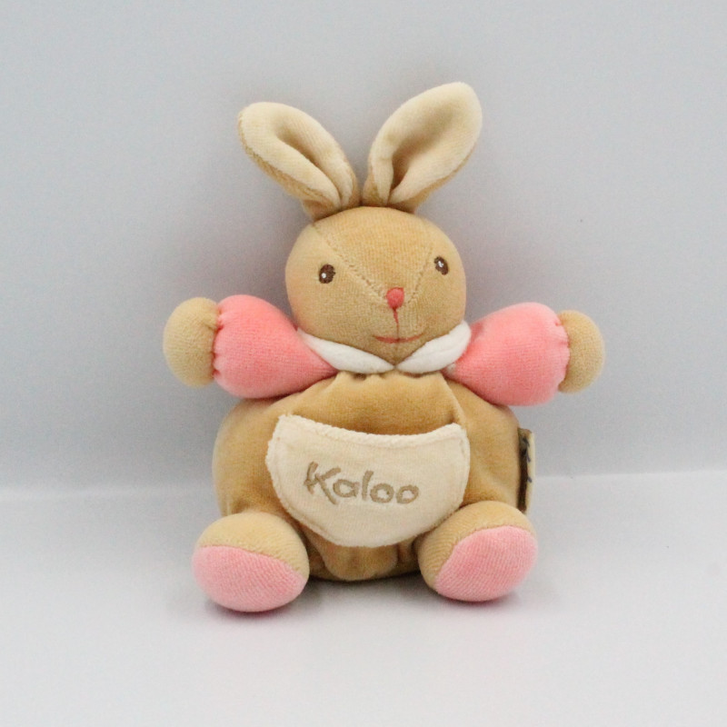 Kaloo Les amis Mini doudou lapin Praline - Beige - Kiabi - 15.36€