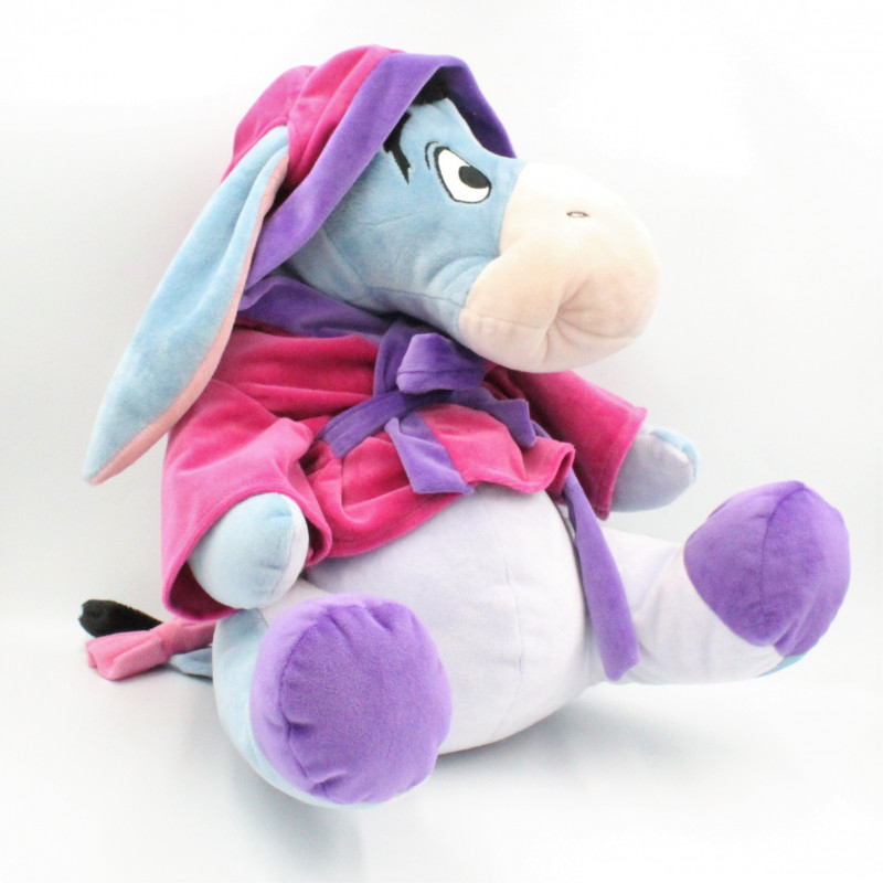 Disney Bourriquet l'âne Peluche avec doudou violet rose 25 cm