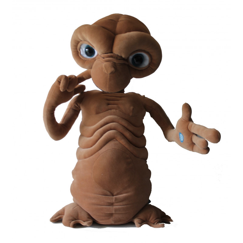 ET l' Extraterrestre - Peluche E.T. avec son et lumière en anglais - 27cm -  Qualité Super Soft