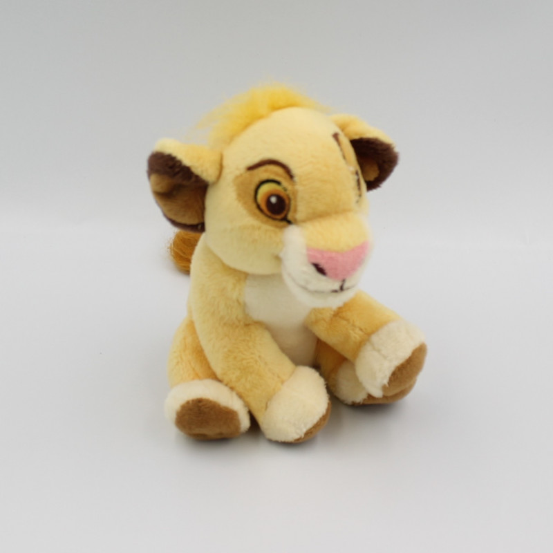 Peluche doudou Simba Roi Lion Nez Aimante 22 cm Authentic Disney