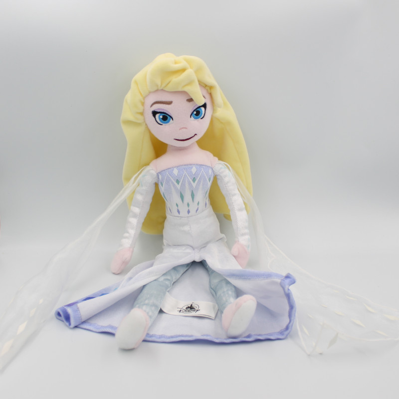 Peluche Doudou Poupee Elsa La Reine des neiges 52 cm Disney chez vous des  demain