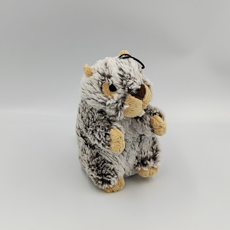Trousse peluche castor IMPEXIT marmotte marron 27 cm - SOS doudou