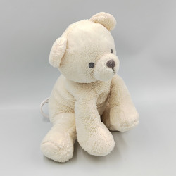 Doudou musical ours blanc TEX BABY