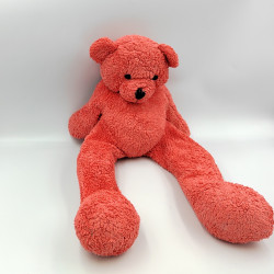 DOUDOU OURS ROUGE CA CREDIT AGRICOLE