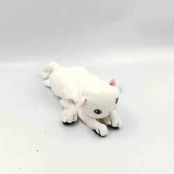 Doudou marionnette chat blanc IKEA