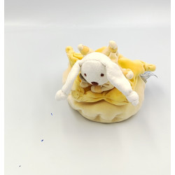 Doudou et compagnie lapin Bonnie étoile jaune carambole Petit modéle
